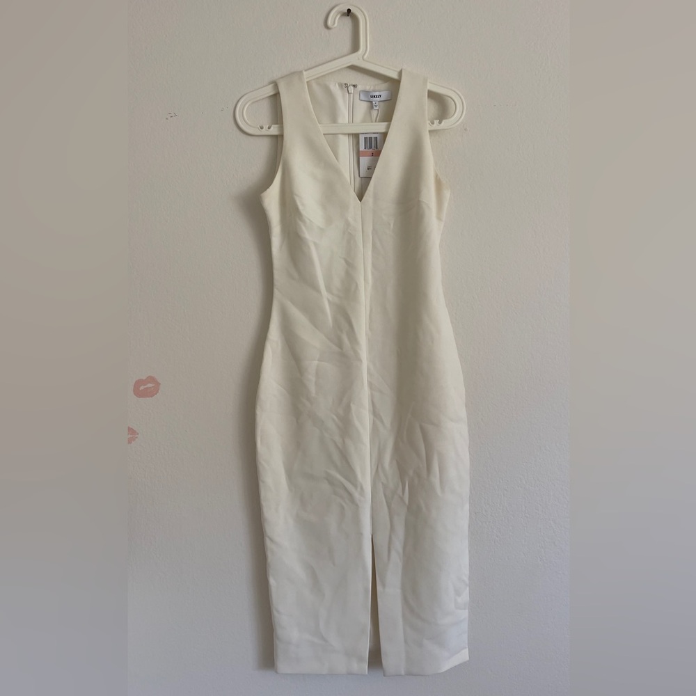 LIKELY Women's Park Dress white color